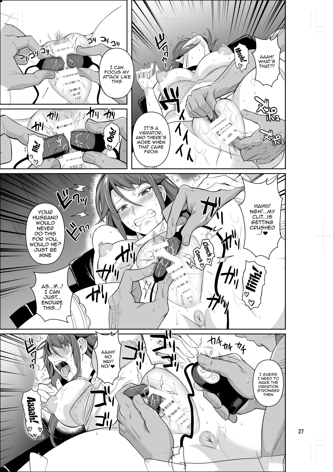 Hentai Manga Comic-Wife's Holes 3: The Fall of a Young Ex-Yankee Wife II-Read-28